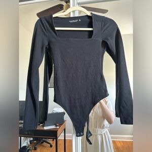 Abercrombie square neck bodysuit